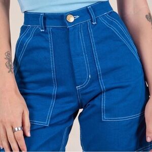 Big Bud Press Blue Cargo Shorts